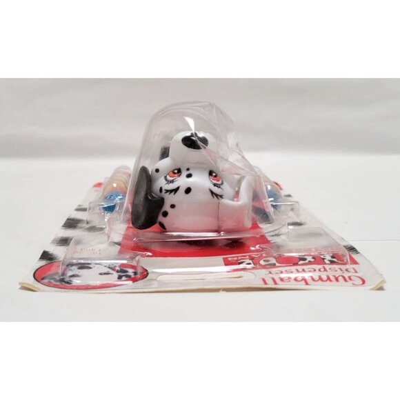 Vintage 1996 Flix Disney 101 Dalmatians Gumball Dispenser Toy One Black Ear NOS - Picture 4 of 8